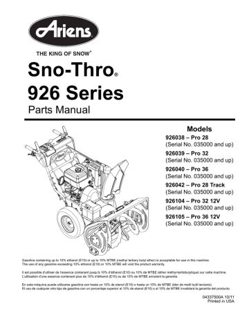 ariens snowblower maintenance|ariens snowblower maintenance guide.